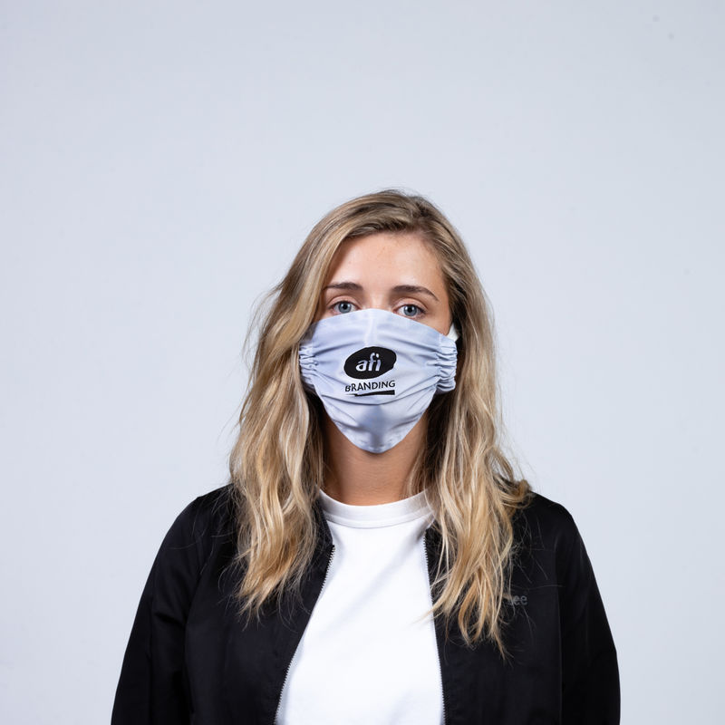 branded face masks
