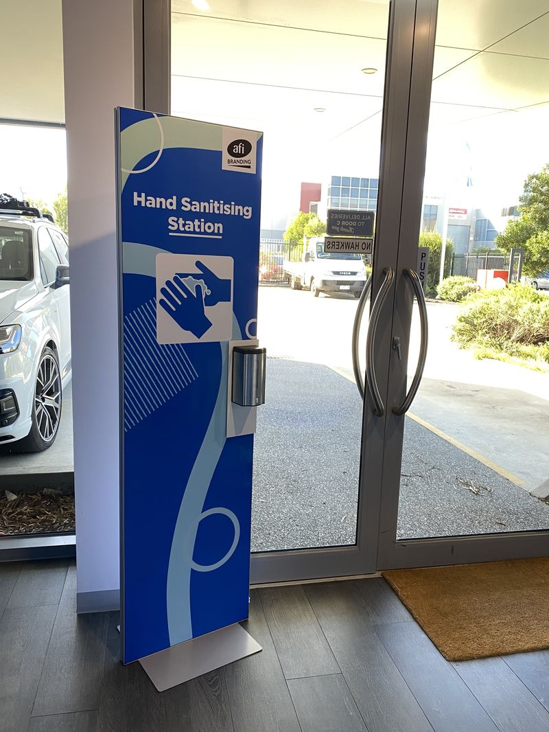 automated hand sanitiser