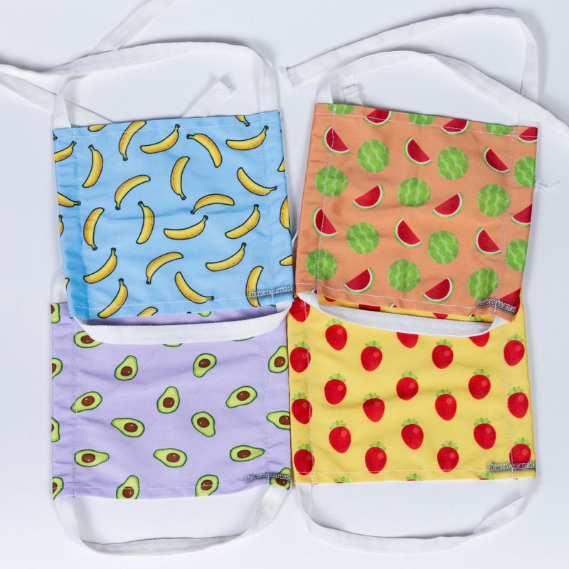 branded face masks
