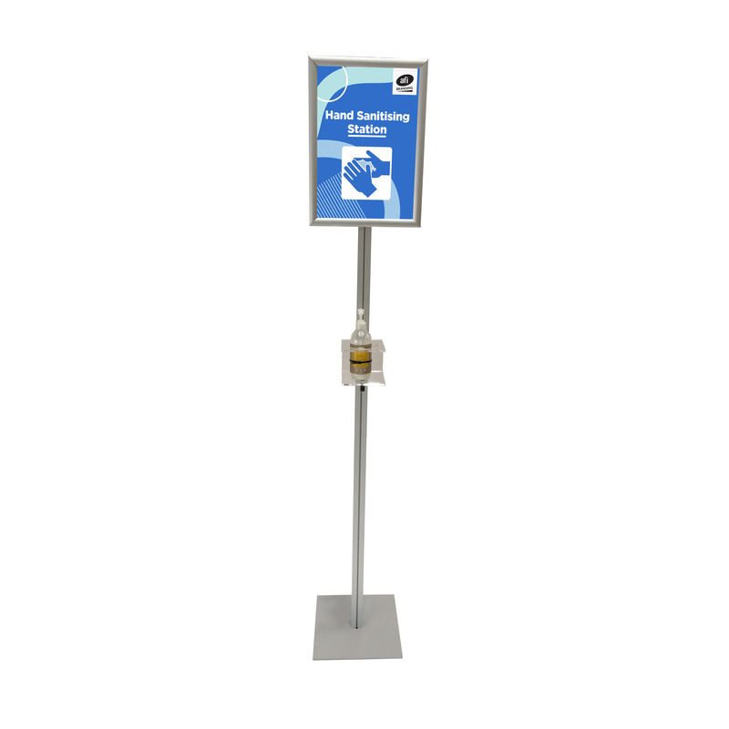 single hand sanitiser