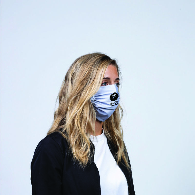 branded face masks
