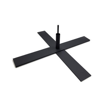 fixed crossbar Hard surface base (a range of sizes available)